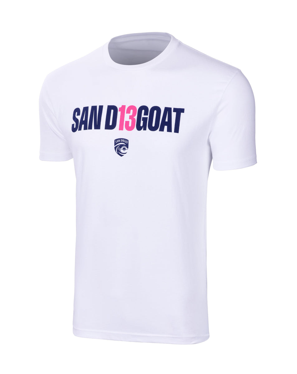 Unisex San Diego Wave FC San D13goat Short Sleeve Tee – San Diego