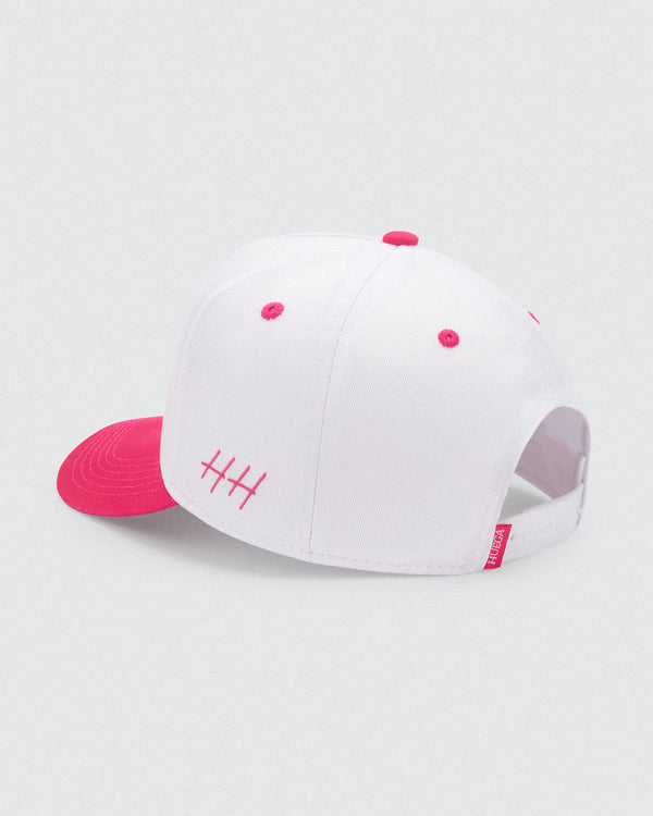 San Diego Wave FC x Huega House Pink & White High Profile Hat