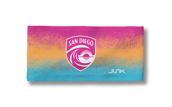 San Diego Wave FC Gradient Pink Crest Headband