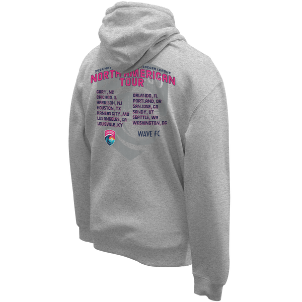 Unisex San Diego Wave FC 2024 Tour Hoodie