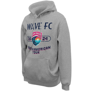 Unisex San Diego Wave FC 2024 Tour Hoodie