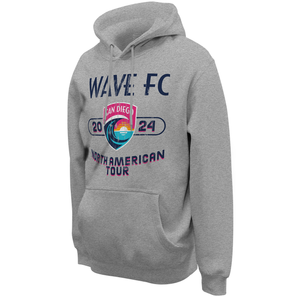 Unisex San Diego Wave FC 2024 Tour Hoodie