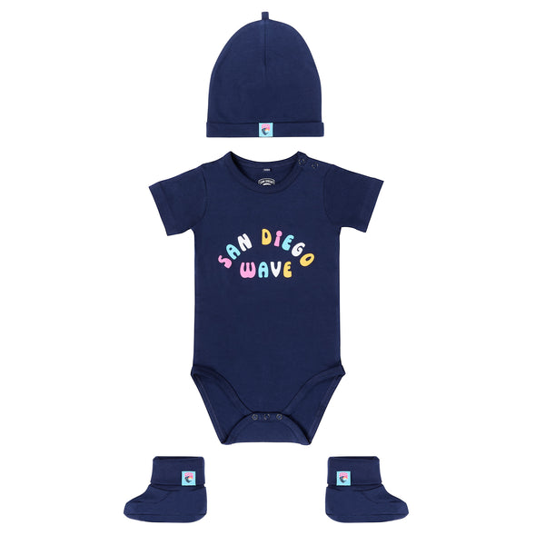 San Diego Wave FC Baby Gift Set