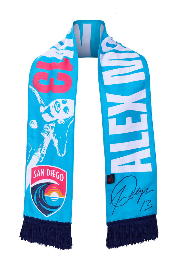 San Diego Wave FC Alex Morgan San D13goat HD Woven Scarf