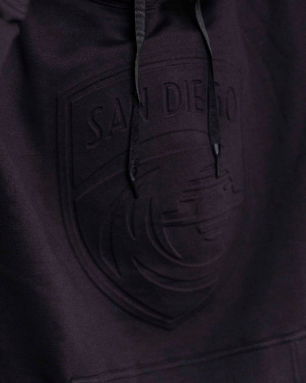 Unisex San Diego Wave FC Tonal Debossed Hoodie