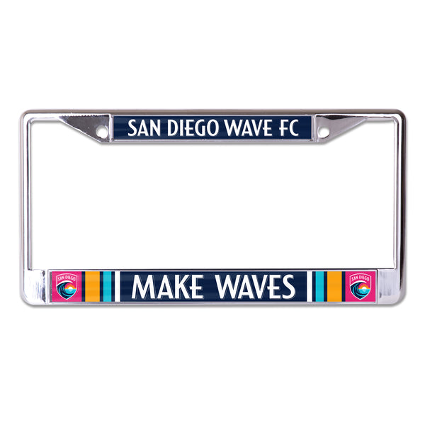 San Diego Wave FC Make Waves License Plate Frame