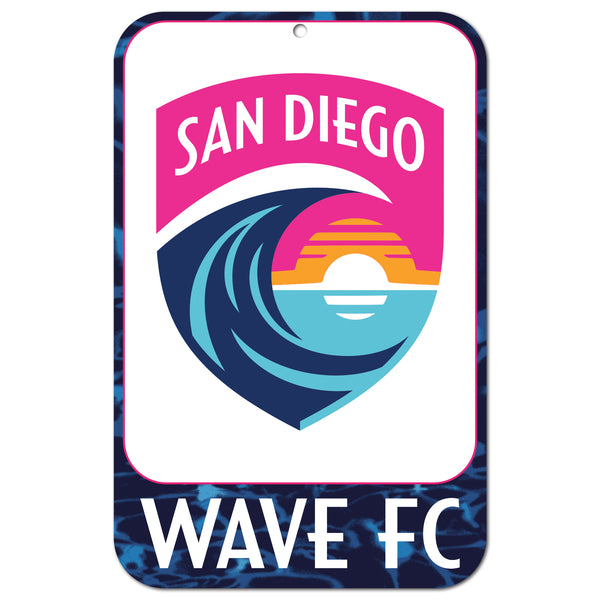 San Diego Wave FC Altamar Crest Plastic Sign