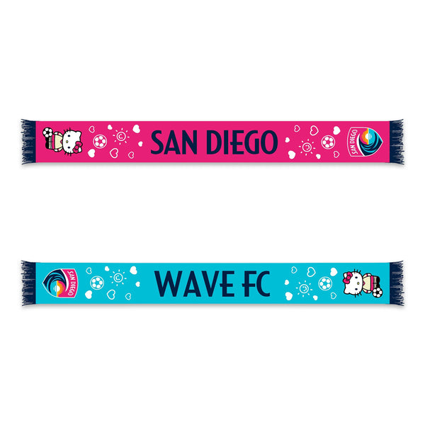 San Diego Wave FC Hello Kitty Doodle Scarf