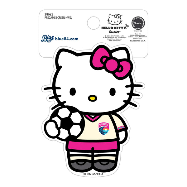San Diego Wave FC Hello Kitty Sticker
