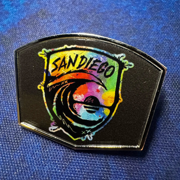 San Diego Wave FC Our Pride Makes Waves Pin