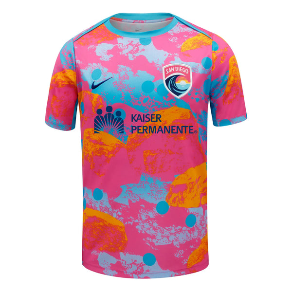 Men's Nike San Diego Wave FC Pre-match 2026 Replica Jersey – San Men's Nike San Diego Wave FC Pre-match 2026 Replica Jersey – San