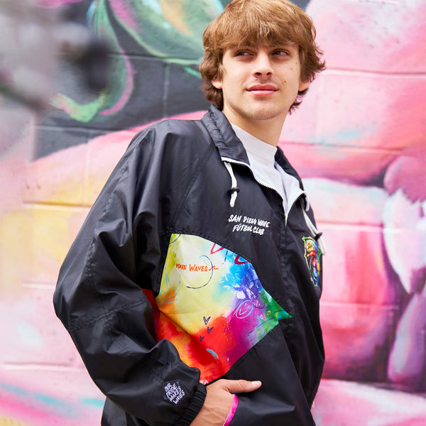 Unisex San Diego Wave FC Our Pride Makes Waves Wind Breaker