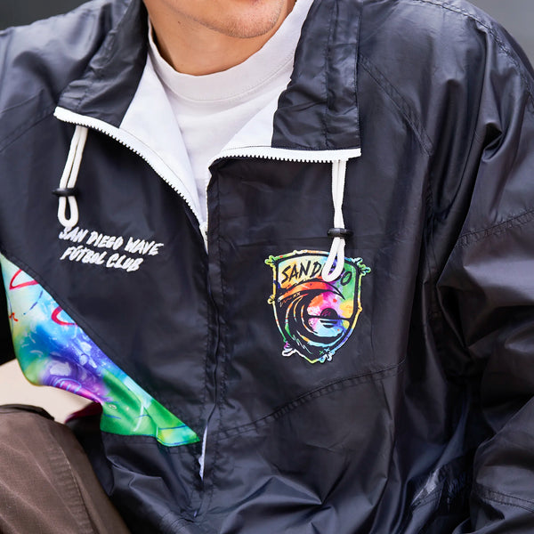 Unisex San Diego Wave FC Our Pride Makes Waves Wind Breaker