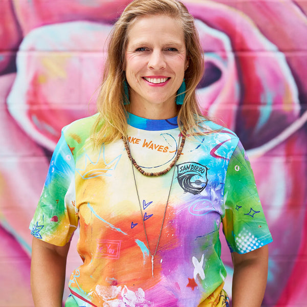 Unisex San Diego Wave FC Our Pride Makes Waves Short Sleeve Tee