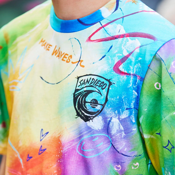 Unisex San Diego Wave FC Our Pride Makes Waves Short Sleeve Tee