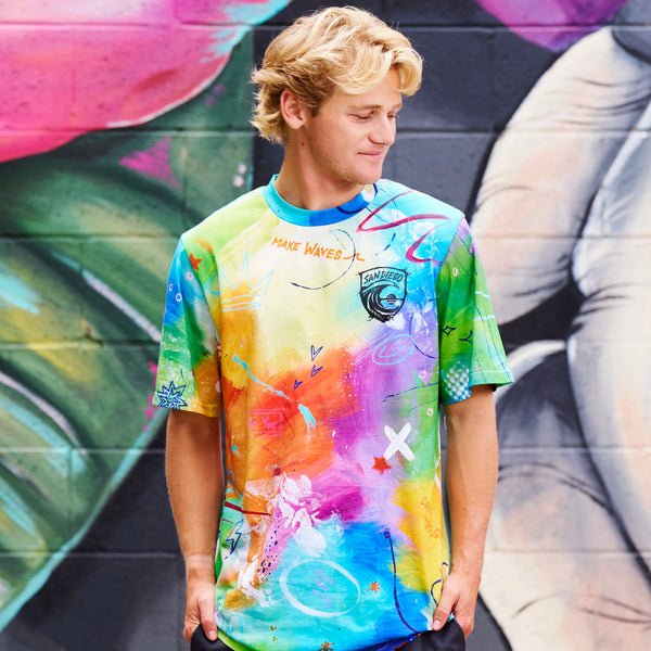 Unisex San Diego Wave FC Our Pride Makes Waves Short Sleeve Tee