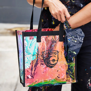 San Diego Wave FC Our Pride Makes Waves Iridescent Tote Bag
