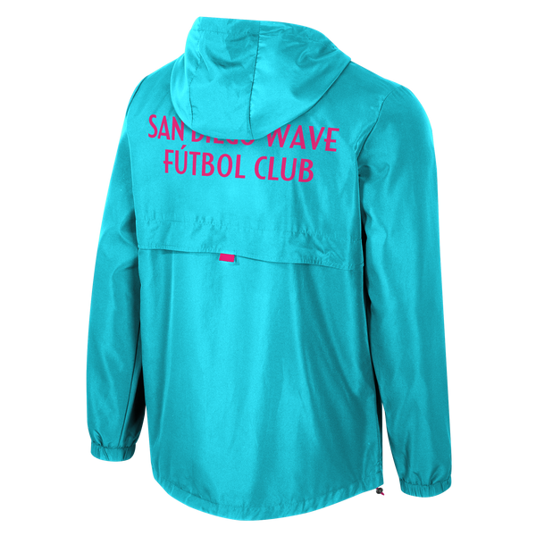 Unisex San Diego Wave FC Compete 1/4 Zip Jacket