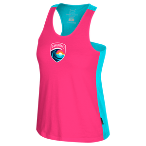 Women's San Diego Wave FC Thrill Racerback Tank Top