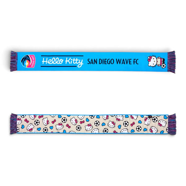 San Diego Wave FC Hello Kitty Bow & Hearts Scarf