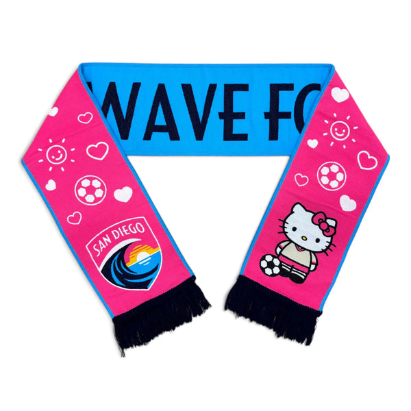 San Diego Wave FC Hello Kitty Doodle Scarf