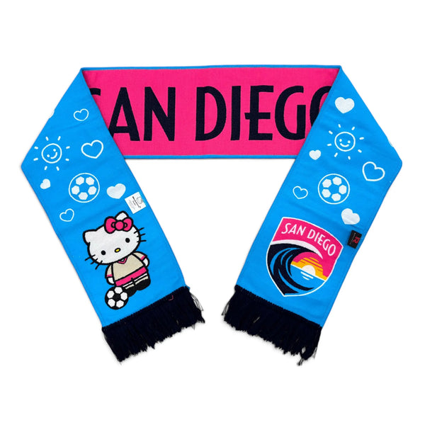 San Diego Wave FC Hello Kitty Doodle Scarf