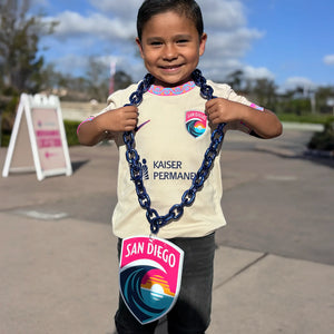 San Diego Wave FC Crest Fan Chain