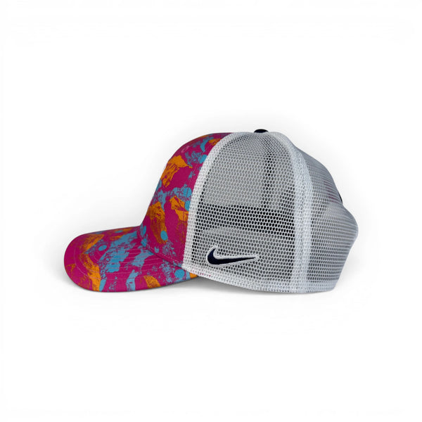 Nike San Diego Wave FC Full Print Woven Patch Crest Rise Trucker Hat