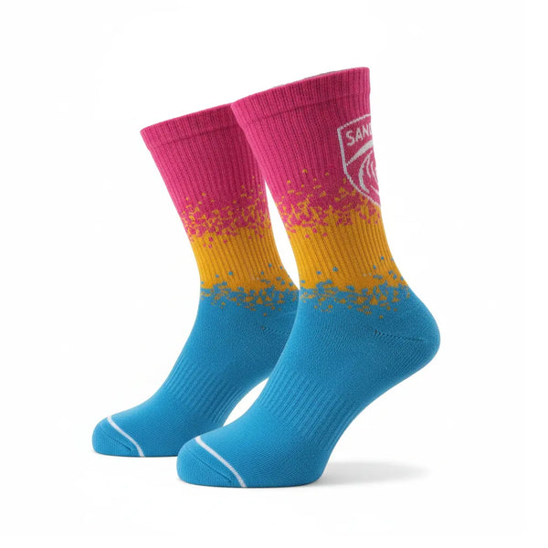 San Diego Wave FC One Color Crest Gradient Socks