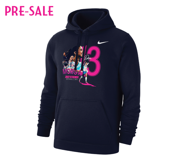 Men's Nike San Diego Wave FC Alex Morgan Retirement Club Fleece Hoodie