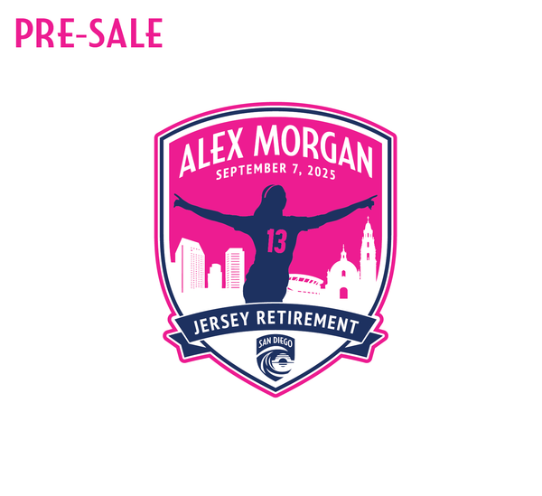 San Diego Wave FC Alex Morgan Retirement Patch