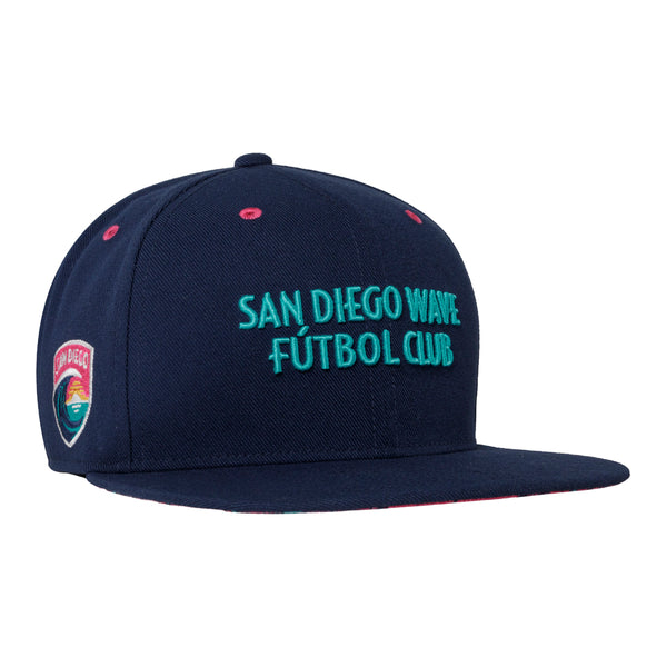 Nike San Diego Wave FC Wordmark Pro Flatbill Hat