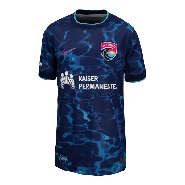 Youth Nike San Diego Wave FC Altamar Replica Jersey