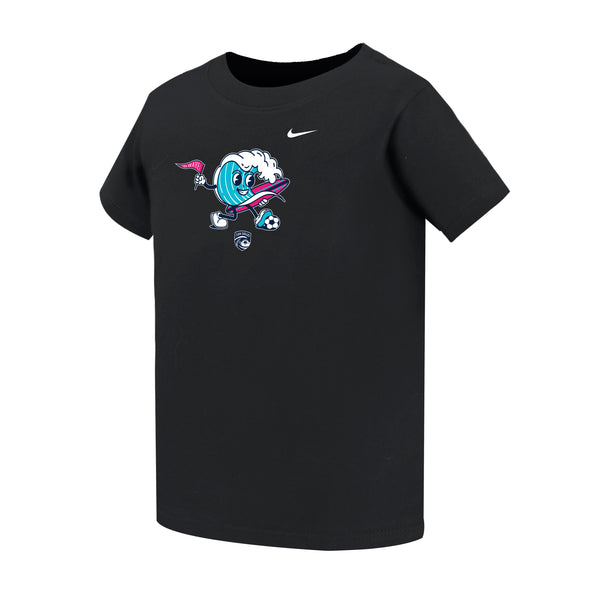 Toddler Nike San Diego Wave FC Mascot Core Cotton Short Sleeve Tee