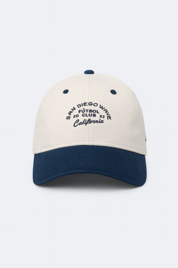 San Diego Wave FC x Huega House Navy & Natural Dad Hat