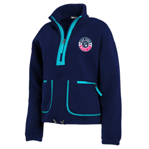 Women's San Diego Wave FC 1/2 Zip Polar Fleece