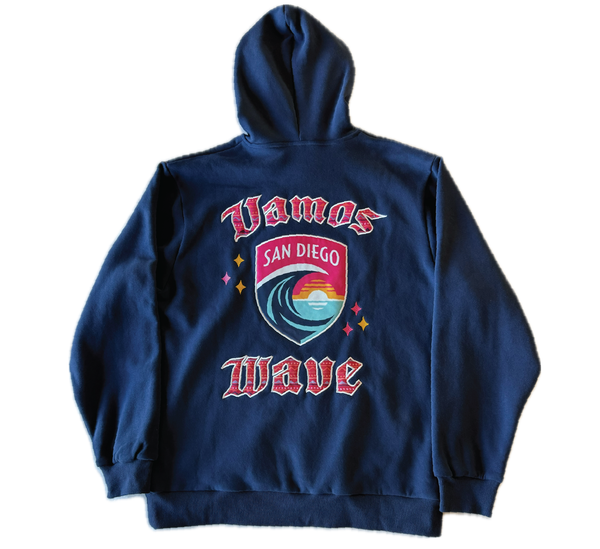 Unisex San Diego Wave FC Vamos Wave Noche Latina Fleece Hoodie