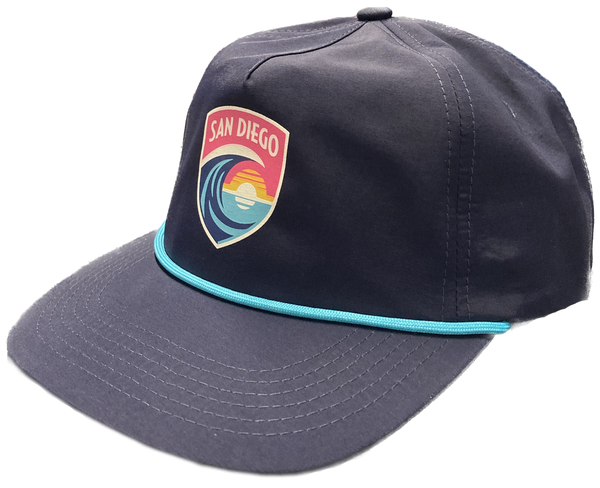 San Diego Wave FC Nylon Surf Hat