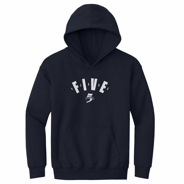 Youth San Diego Wave FC Five Year Anniversary Hoodie