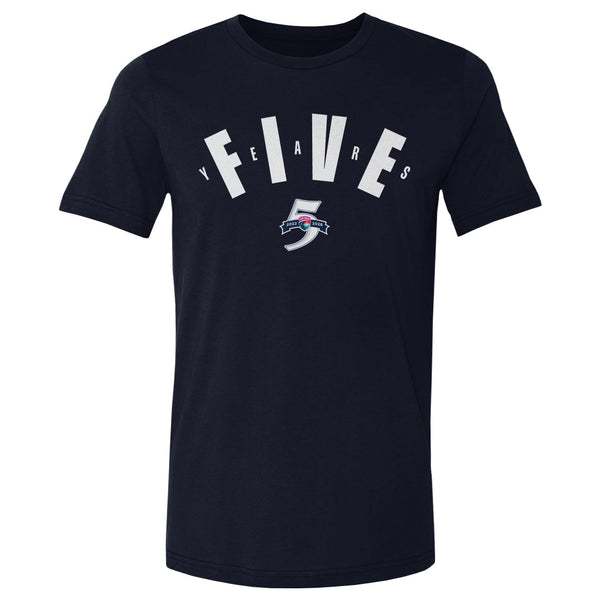 Unisex San Diego Wave FC Five Year Anniversary Short Sleeve Tee
