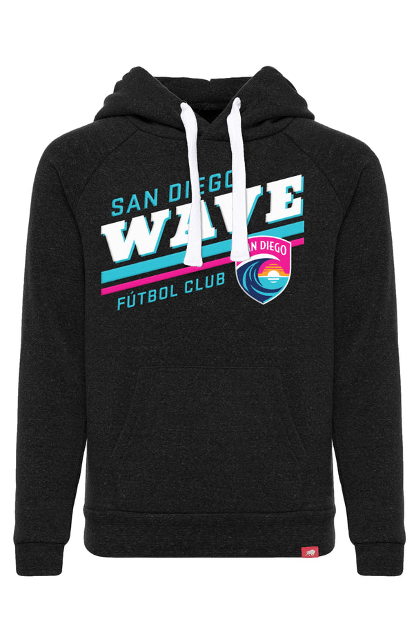 Youth San Diego Wave FC Puff Print Lil' Olsen Hoodie