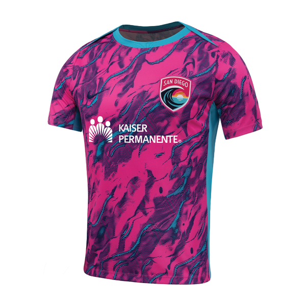 Men's Nike San Diego Wave FC Pre-match 2025 Replica Jersey