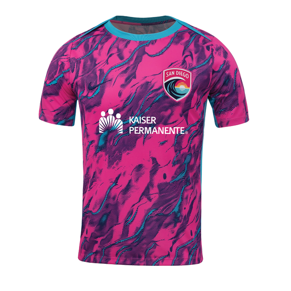 Men's Nike San Diego Wave FC Pre-match 2025 Replica Jersey