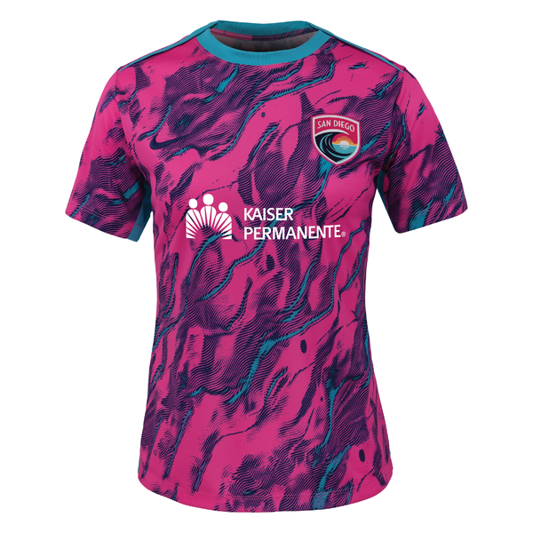 Women's Nike San Diego Wave FC Pre-match 2025 Replica Jersey