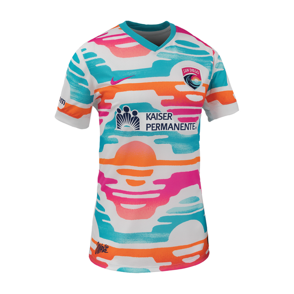 Women's Nike San Diego Wave FC Del Sol 2025 Replica Jersey