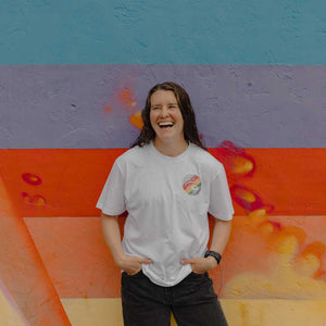 Unisex San Diego Wave FC Pride Circle Short Sleeve Tee