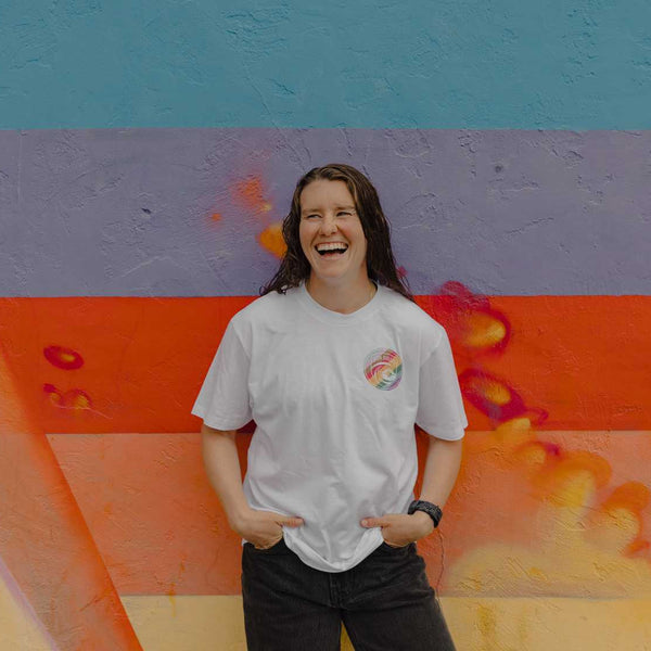 Unisex San Diego Wave FC Pride Circle Short Sleeve Tee