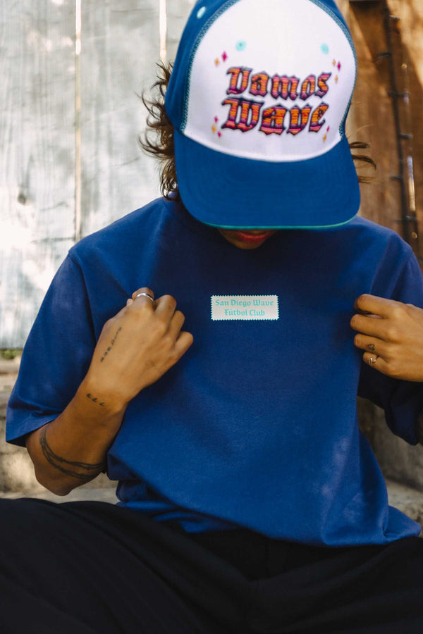 Unisex San Diego Wave FC Vamos Wave Noche Latina Short Sleeve Tee