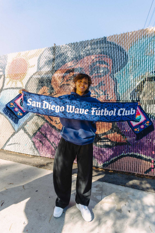 San Diego Wave FC Vamos Wave Noche Latina Scarf