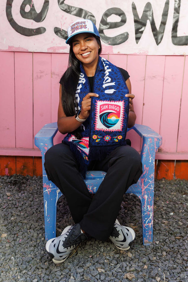 San Diego Wave FC Vamos Wave Noche Latina Scarf